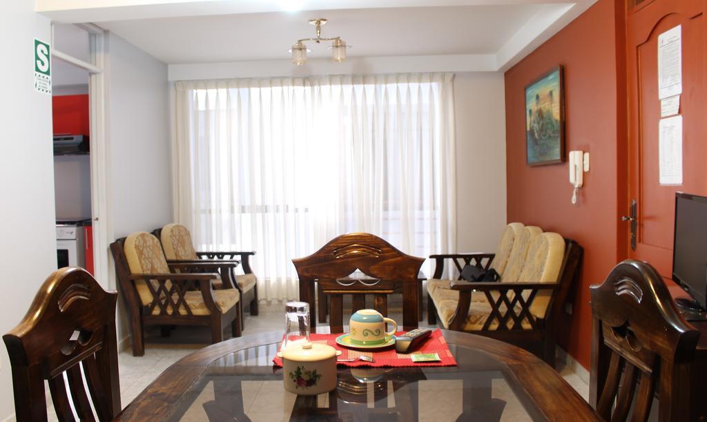 El Peregrino Apart Hotel Abancay エクステリア 写真